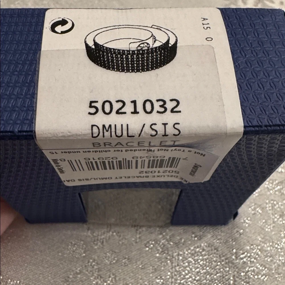Swarovski Slake Black Deluxe Bracelet 5021032-New